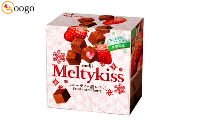 Meiji Meltykiss Fruity Strawberry, 52 g